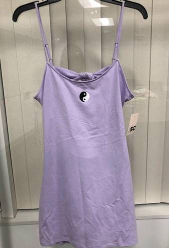 SO  lavender Bodycon Back-Tie dress - Brand new!