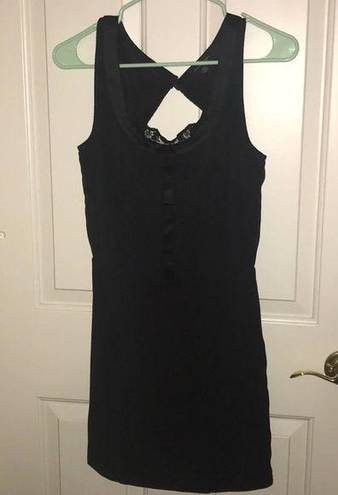 American Eagle  Little Black dress open back S