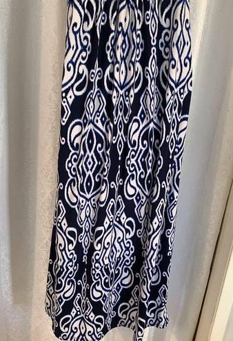 INC . JERSEY MAXI DRESS Sz: L