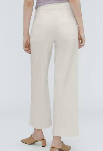 Everlane NWT  The Wide Leg Crop Pant in Bone