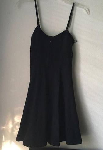 Aeropostale  thin Strap Skater Dress size small black