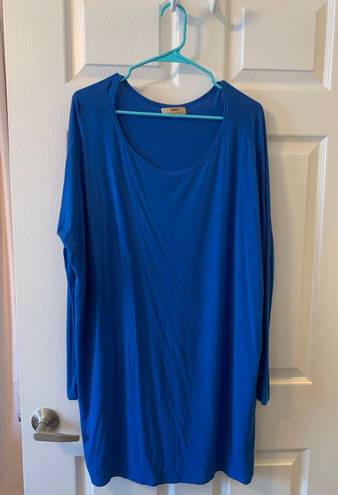 Piko Royal Blue Dress