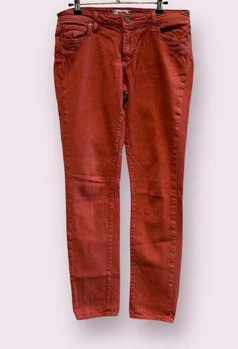 Paige  Jeans Troy Boy Style - Size 27 - Orange/Pink - Boyfriend Fit