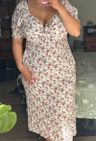 Mimi Chica Midi Floral Dress