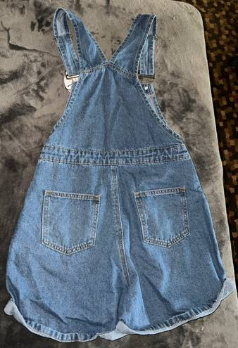 Princess Polly Kacey Overalls in Blue Denim