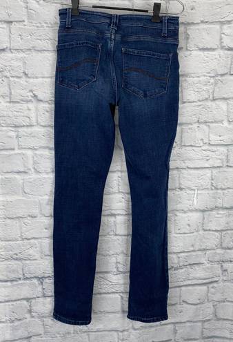 Lee skinny leg mid rise fit dream jeans blue sz 4 women