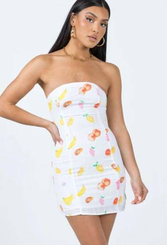 Princess Polly Fruity Strapless Mini Dress