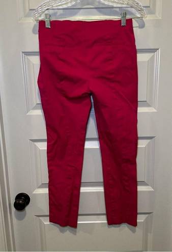 A New Day  Pink Side Zip Anke Crop Trouser Pants size 2