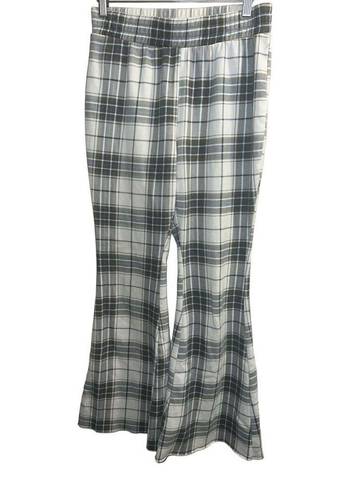 Grayson Threads ✨Graysons Threads - Plaid Lounge Wide Leg Graphic Sz Medium Pants✨