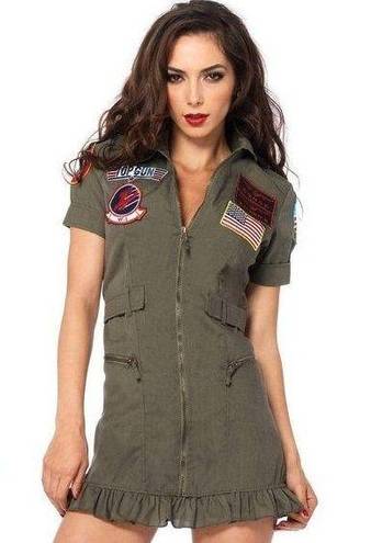 Leg Avenue  Top Gun Costume Flight Dress