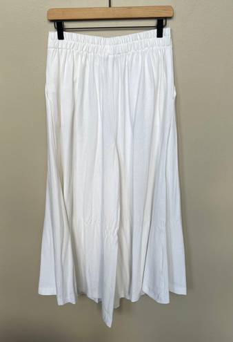 Lulus Lulu’s NWT Sail With Me White High-Waisted Wide-Leg Pants Palazzo Size Medium