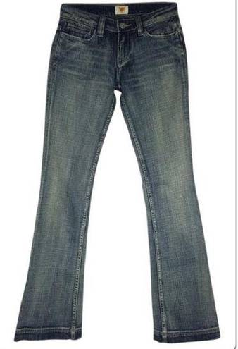 Antik Denim  distressed faded flare jeans size 25