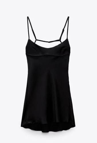 ZARA Satin Mini Dress