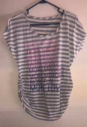 Motherhood Maternity  Striped T-shirt 