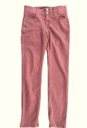 Apt. 9  Straight Leg  Faded Brick Red Color Tummy Control Comfort waistband Size 6