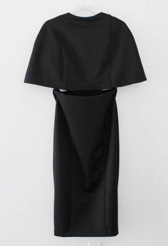 Misha Collection Kelissa Midi Cape Dress NWT