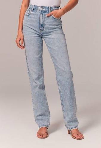 Abercrombie & Fitch Abercrombie Ultra High Rise 90s Straight Jeans