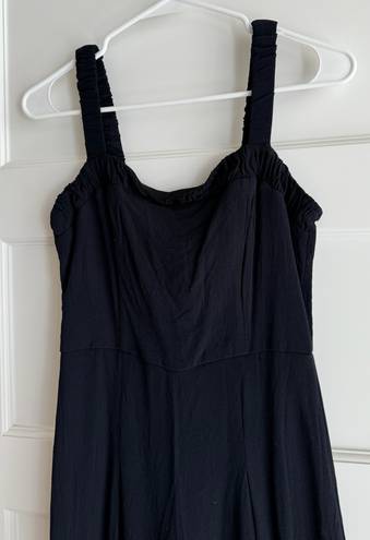 Nordstrom Row a Black Double Layer Flowy Romper/Jumpsuit