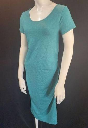 Isabel Maternity 5xHP!  Teal Short Sleeve Dress (S)