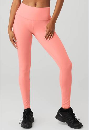 Alo Yoga High-Waist Airbrush Legging Strawberry Lemonade