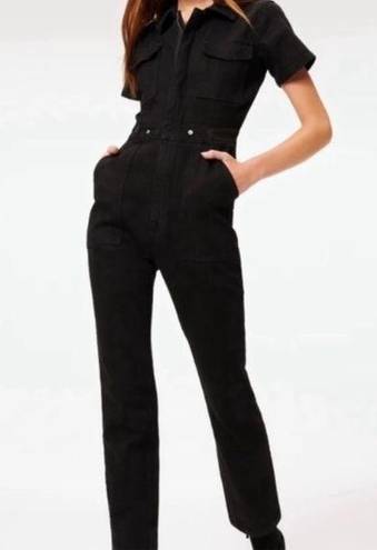 Good American  The Fit For Success Jumpsuit Black