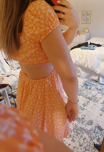 Aerie Cute little orange Sundress🌷🌷