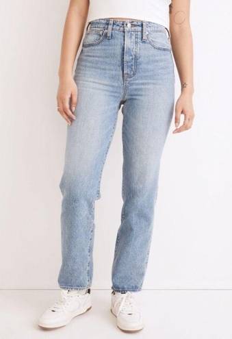 Madewell The Curvy Perfect Vintage Straight Jean in Seyland Wash High Rise 28