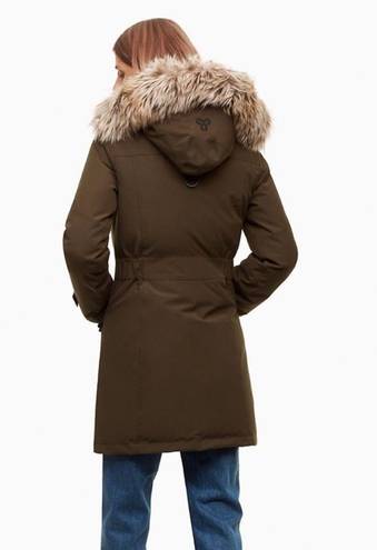 Aritzia Bancroft Golden By TNA Womens Bancroft Parka Mid Length US