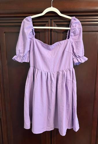 Light Purple/Lavender Dress Purple Size L