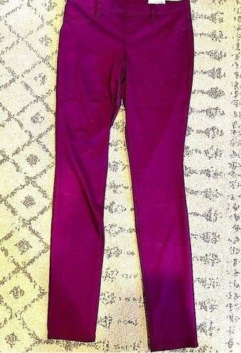 Mixit NWT  Damson Burgundy Back Pockets Denim Leggings Size Small