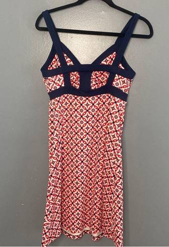 Patagonia Geometric Print Cross Back Dress