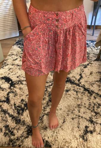 American Eagle Outfitters Floral Mini-Skirt