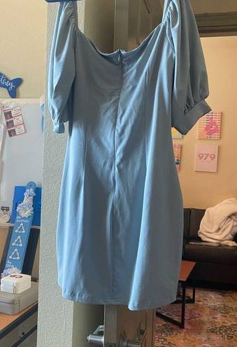 Revolve  blue mini dress