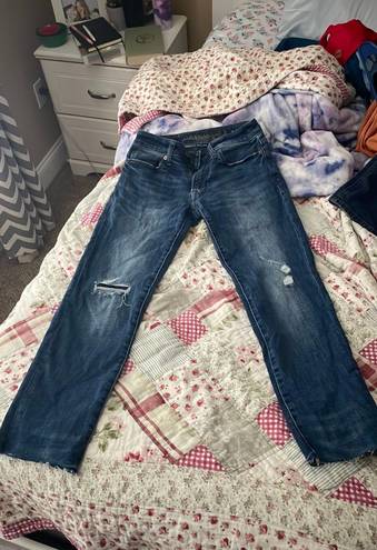 American Eagle Straight Leg Cropped Jeans