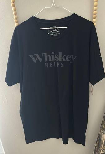 Whiskey Helps T Size XXL