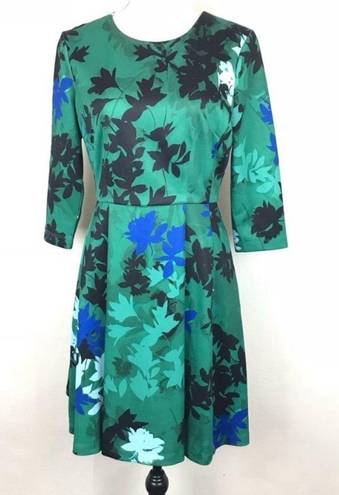 Krass&co Eva mendes ny& parker fit & flare green dress 6