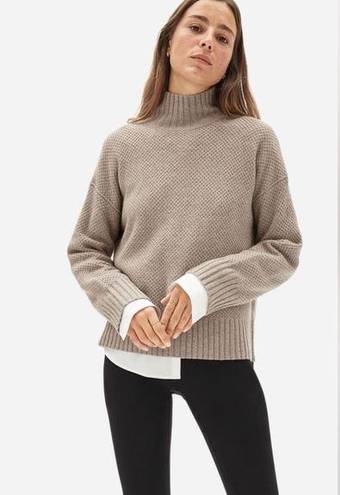 Everlane NWOT  The Cashmere Stroopwafel Turtleneck