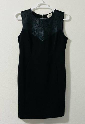 ECI  Dress Black Bodycon Career Sleeveless Mini Short Little Black Dress