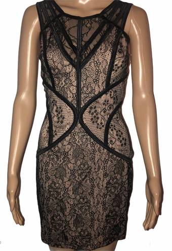 The Vintage Shop Illusion Lace Dress