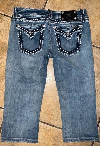 Miss Me  Cropped Jeans Size 28