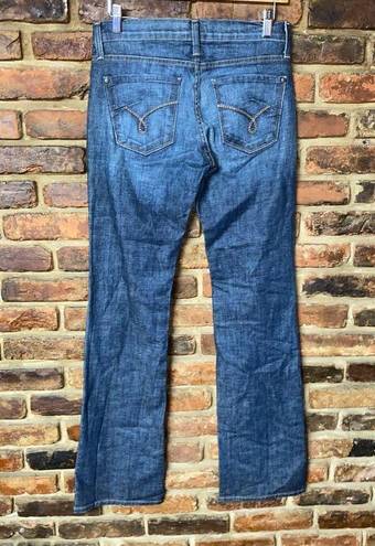 James Jeans Dry Aged Denim  Blue Faded Bootcut Women's Size 26