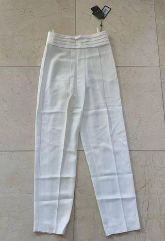 Emporio Armani  NWT $875 Bianca Caldo Pants Sz EU38