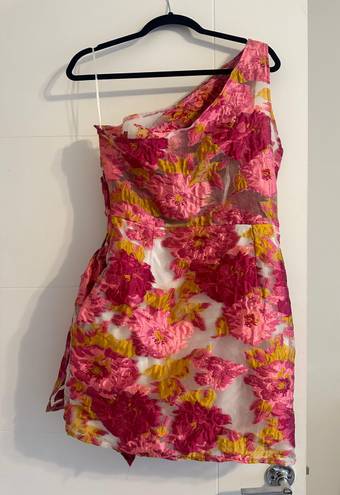 Showpo Pink Floral Dress