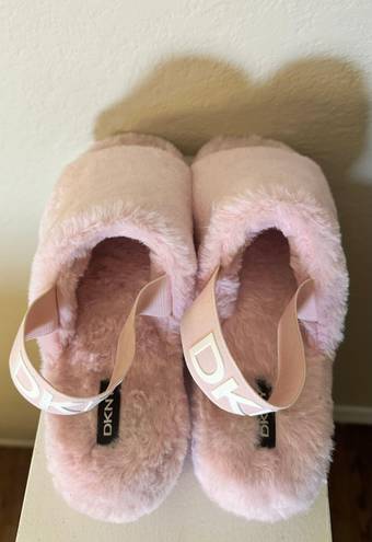 DKNY Pink Slippers