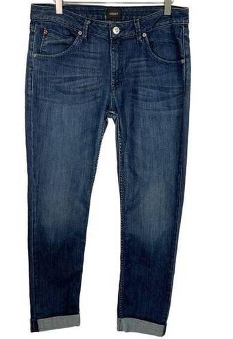 Hudson Jeans Hudson Blue Bacara Straight Leg Cuffed Denim Jeans 30