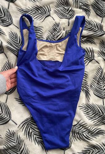 Miller Lite One Piece Swimsuit Blue