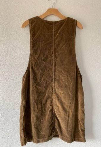 Denim & Co brown corduroy dress