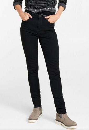 L.L.Bean  Classic Fit High Rise Black Women's Jeans Size 10