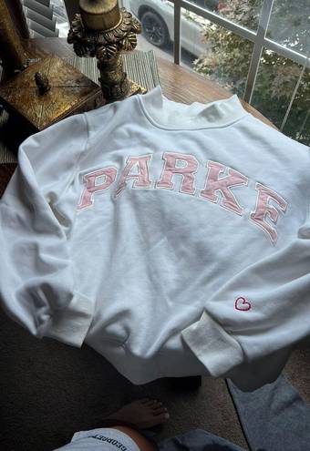 PARKE Valentines Day Collection Mockneck Crew