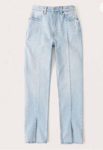 Abercrombie & Fitch Abercrombie Curve Love Ultra High Rise 90s Straight Jean